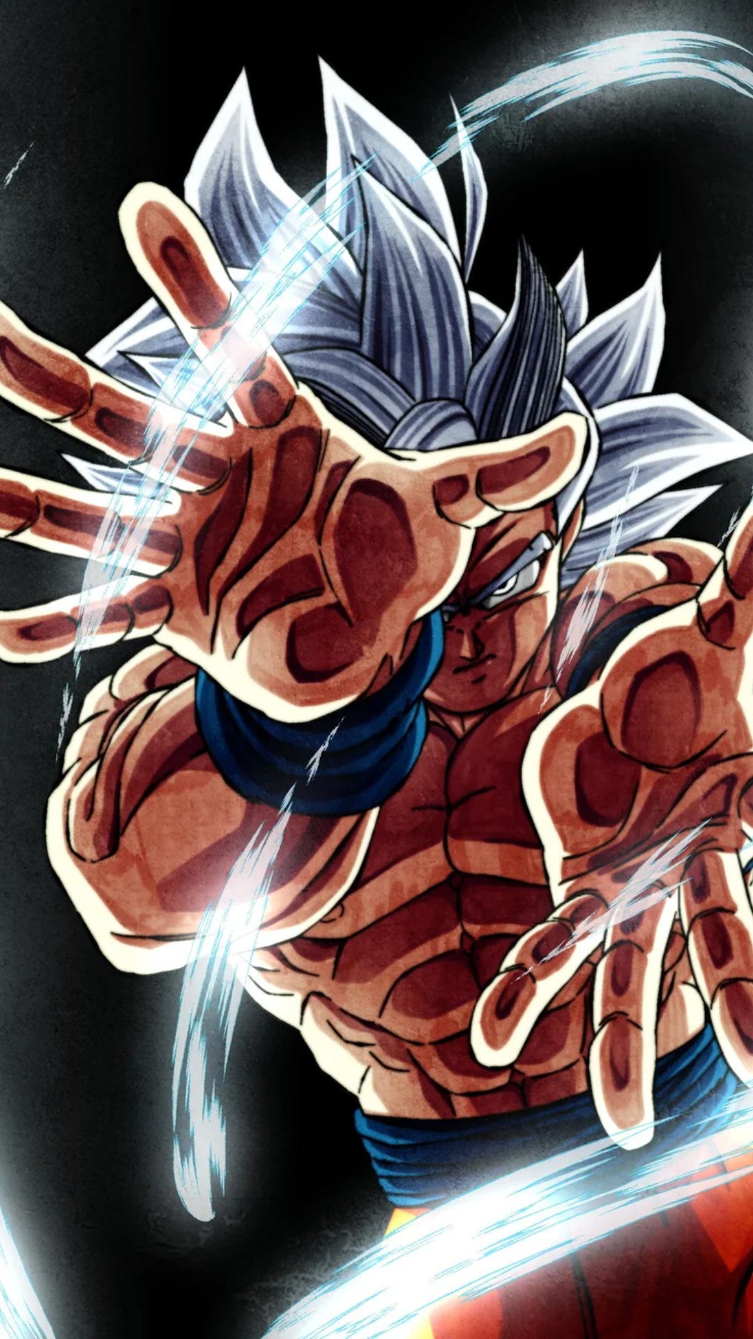 Awesome Goku Ultra instinct iPhone Wallpaper