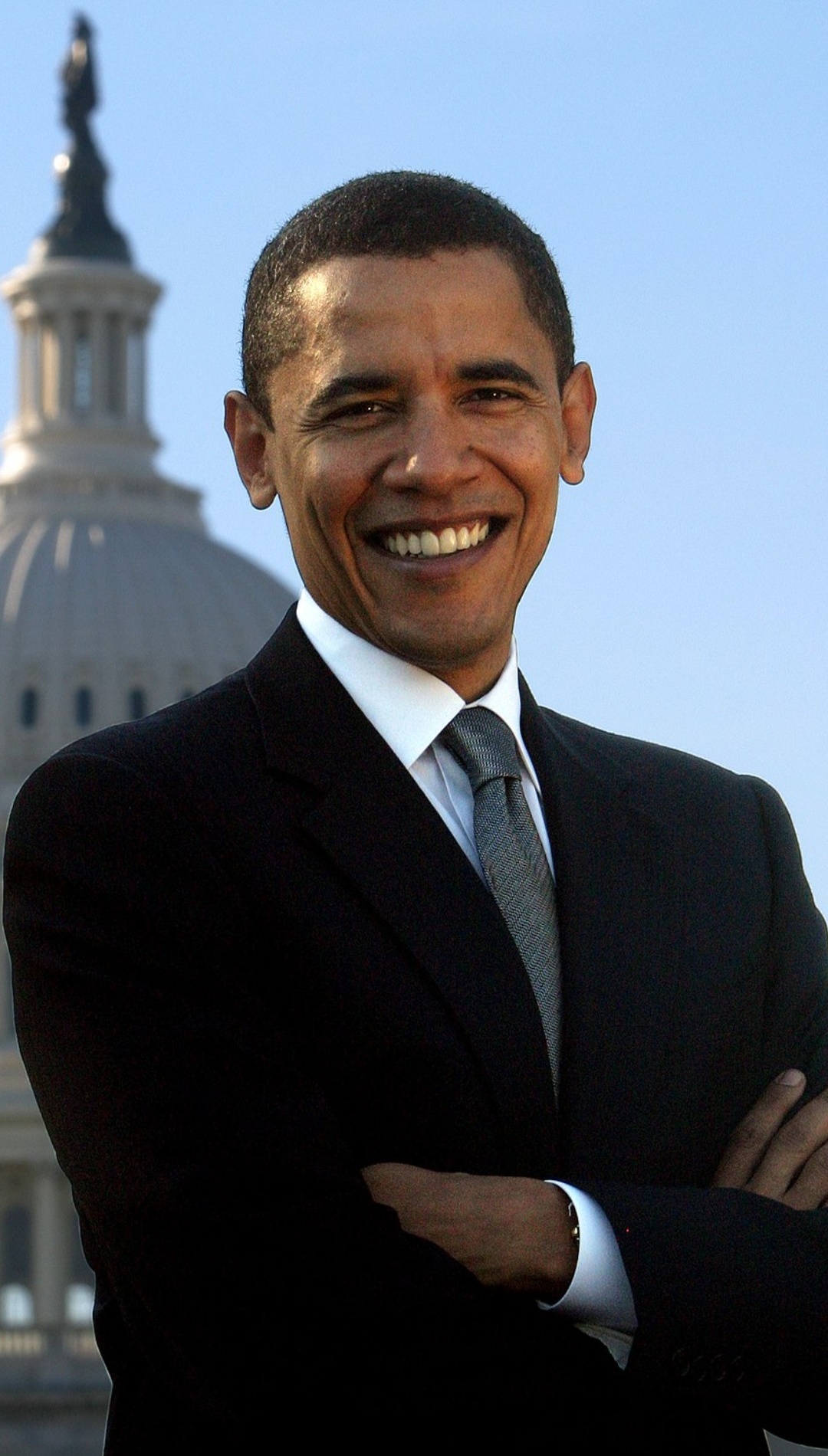 Barak Obama iPhone Lock Screen Wallpaper