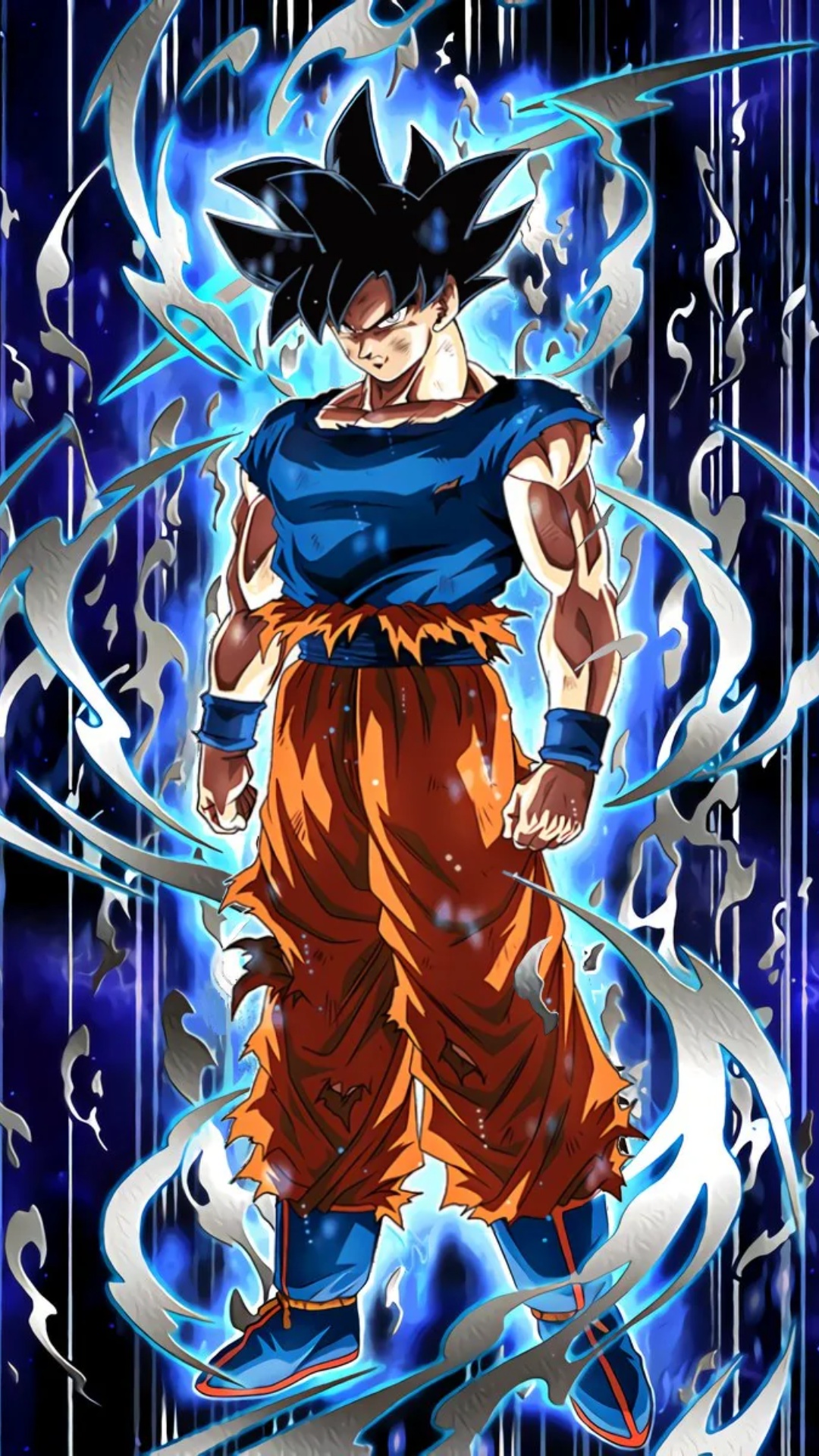 Cool Goku Ultra instinct iPhone Wallpaper