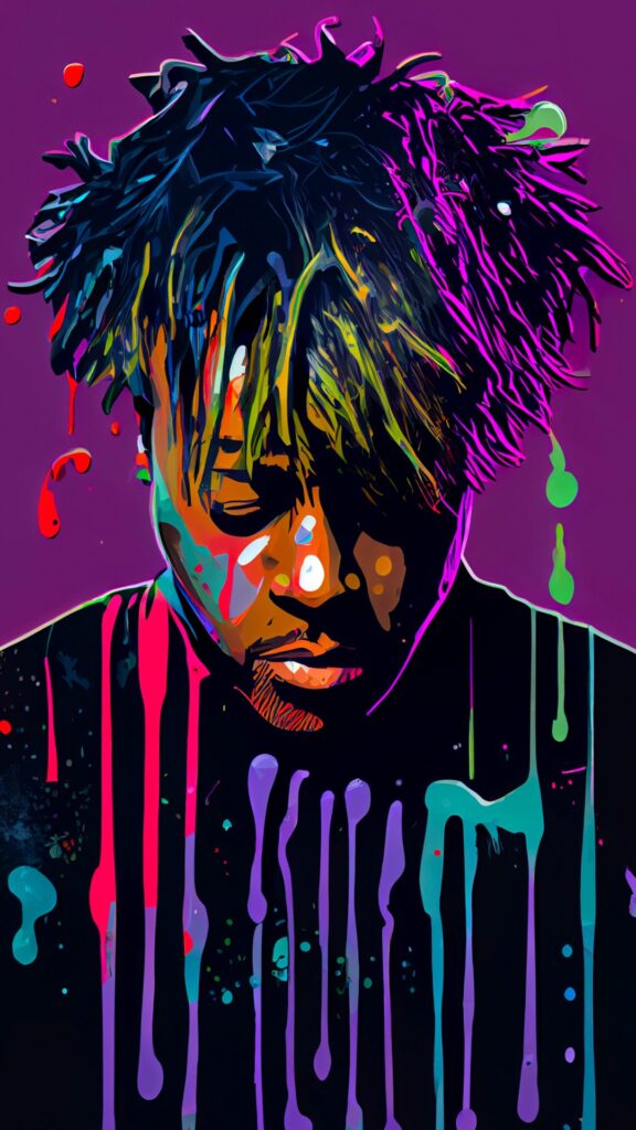 Cool Juice WRLD iphone Wallpaper