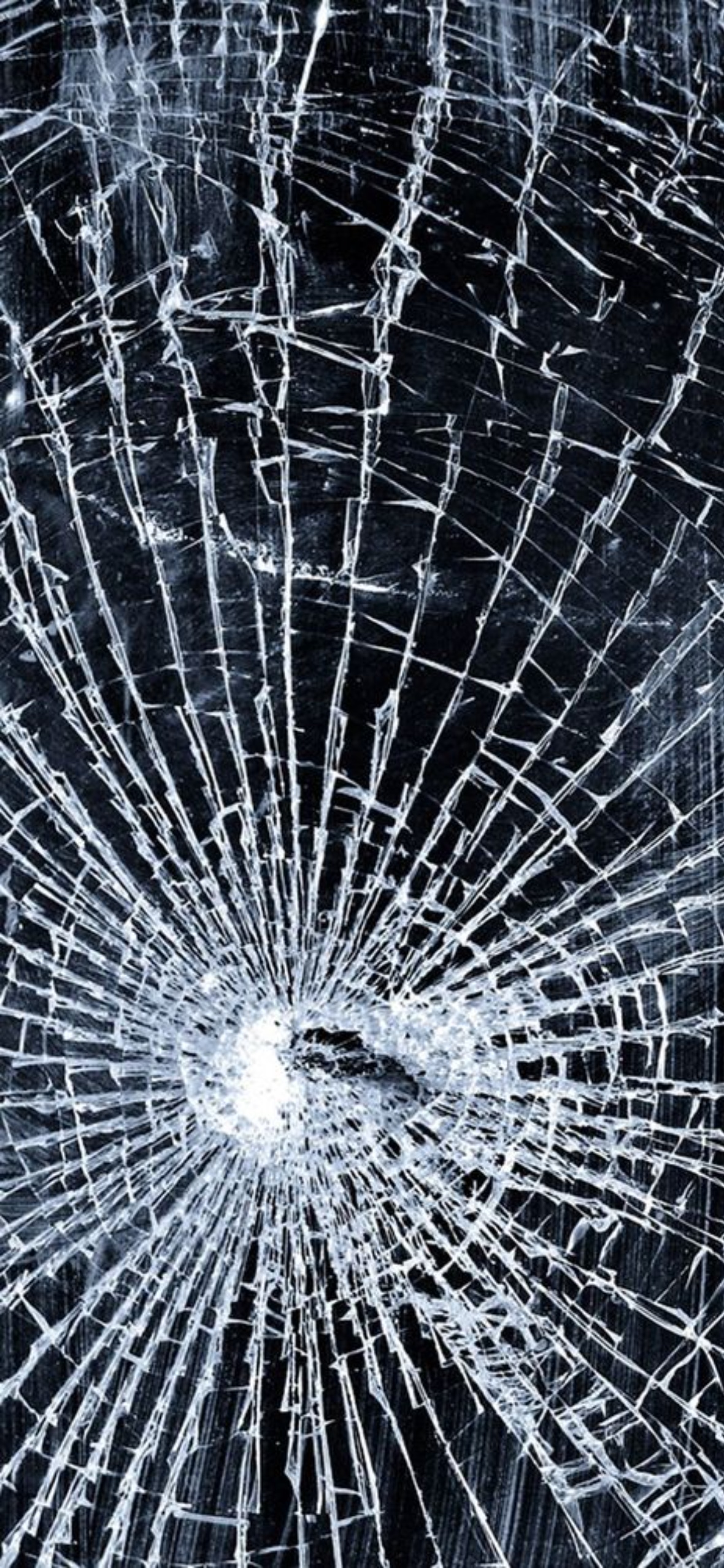 Cracked Screen iPhone Wallpaper HD