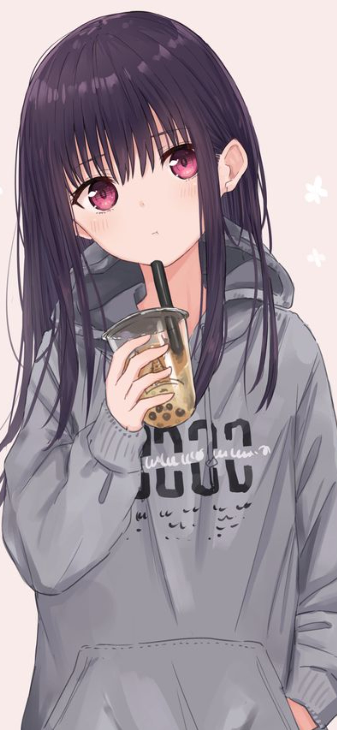 Cute Anime Girl HD iPhone Wallpaper