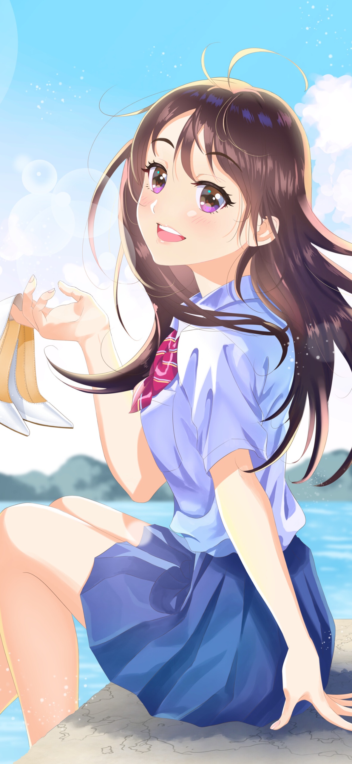 Cute Anime Girl Wallpaper HD For iPhone