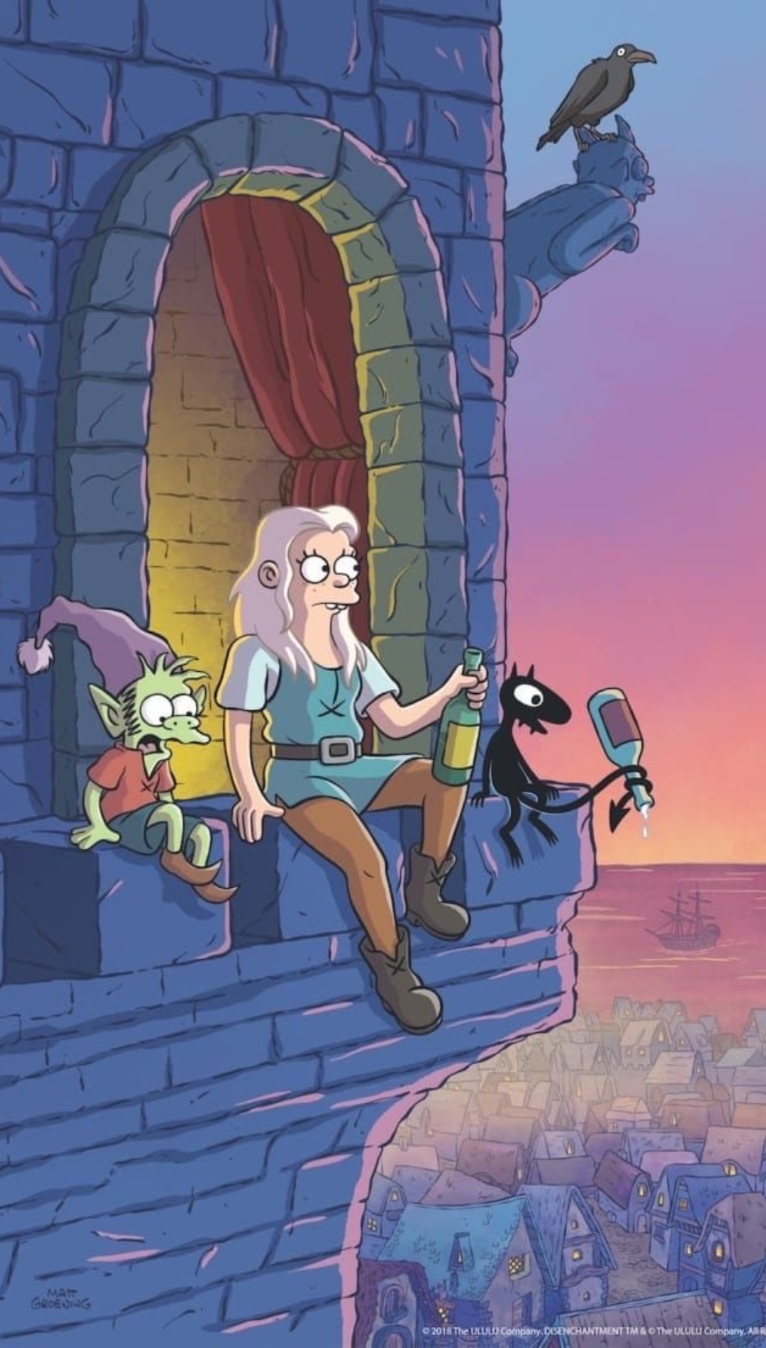 Disenchantment iPhone Wallpaper HD