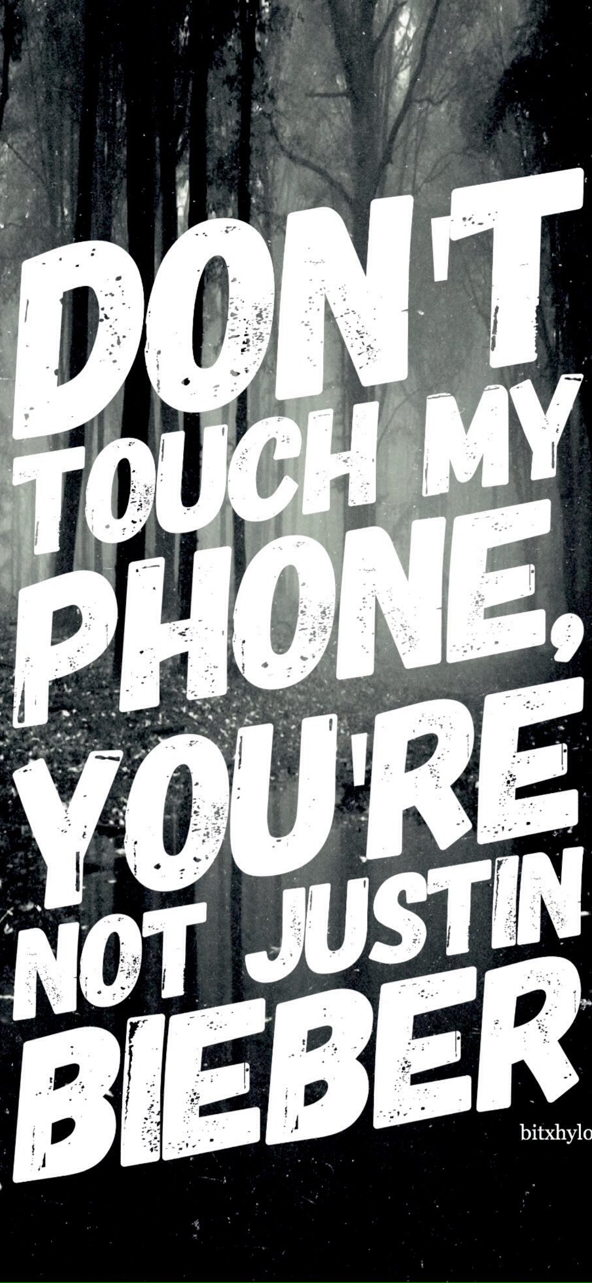 Dont Touch My Phone Wallpaper iPhone 13