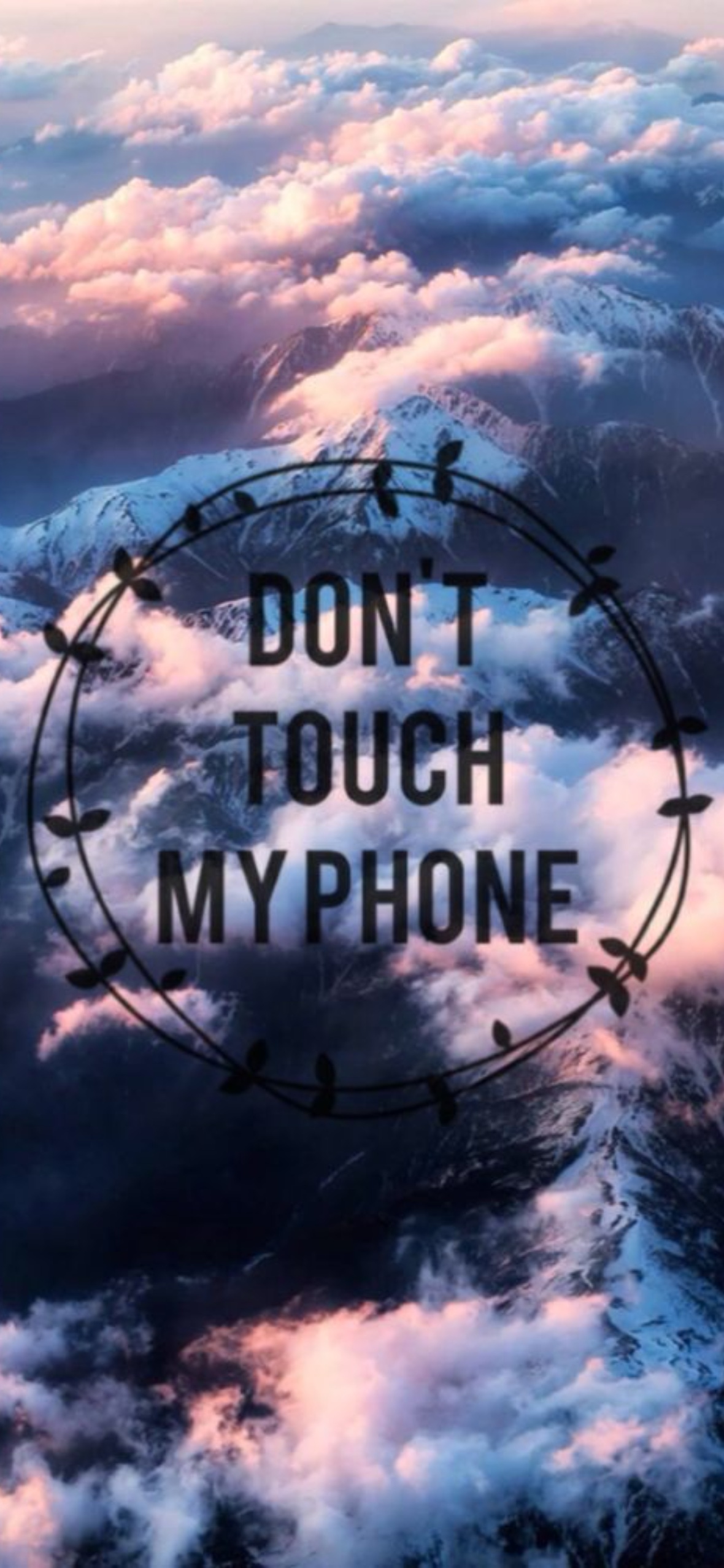 Dont Touch My Phone Wallpaper iPhone X
