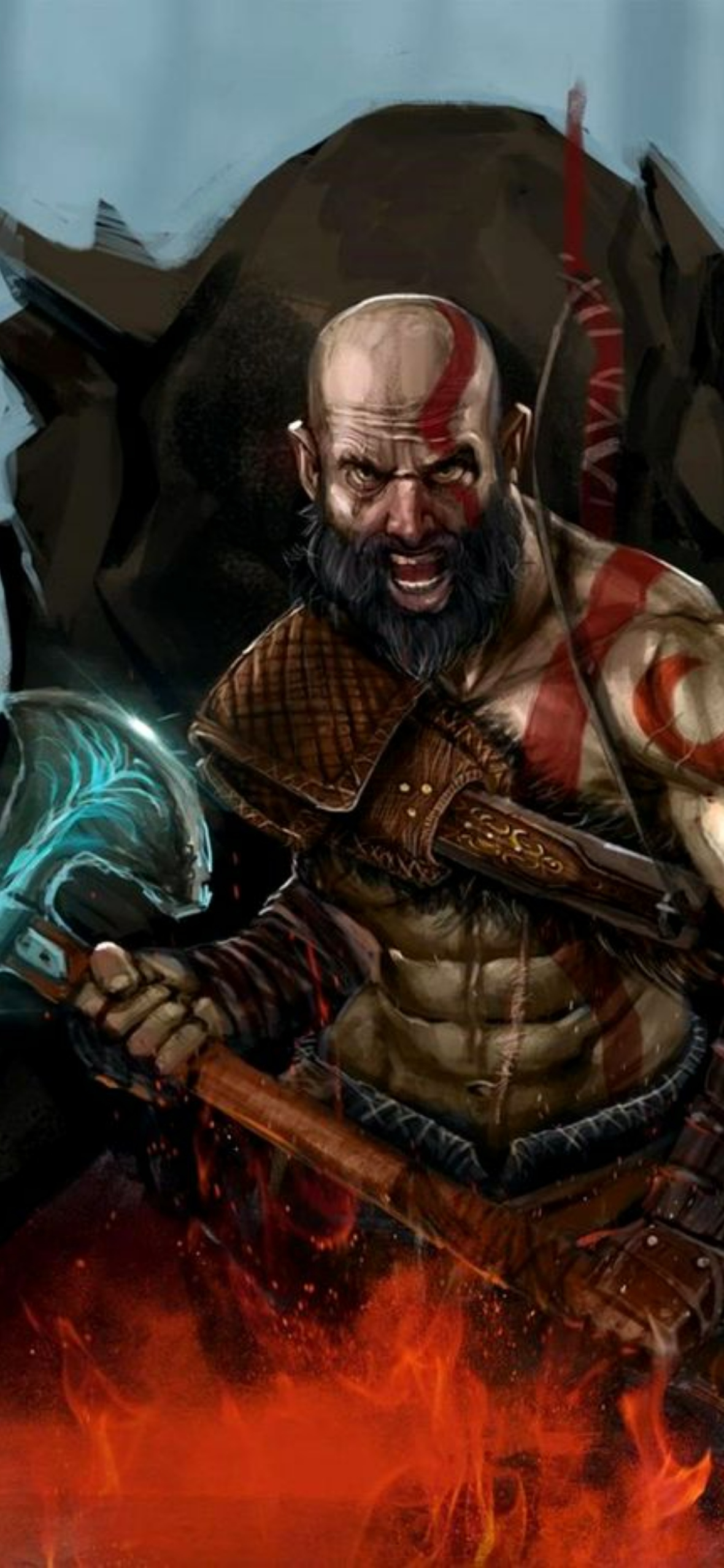 God of War Wallpaper iPhone 14