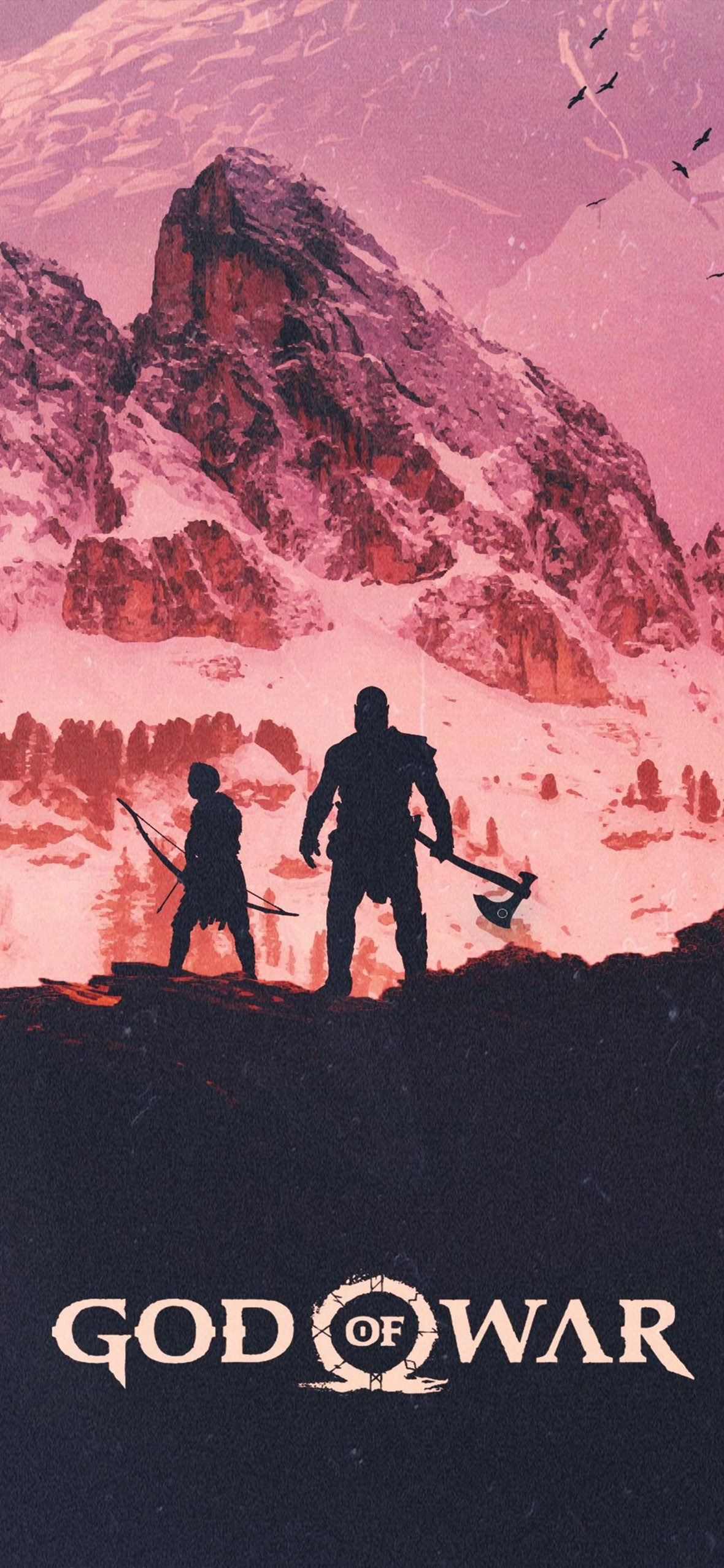 God of War Wallpaper iPhone X