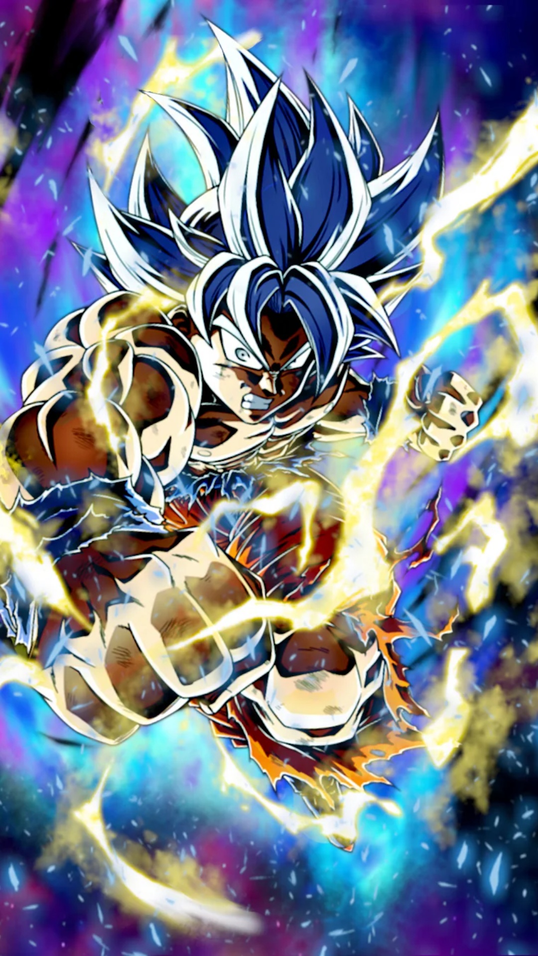 Goku Ultra instinct Wallpaper iPhone X