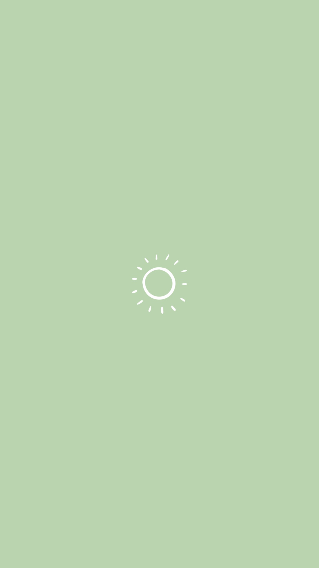 Green Minimalist 4k iPhone Wallpaper