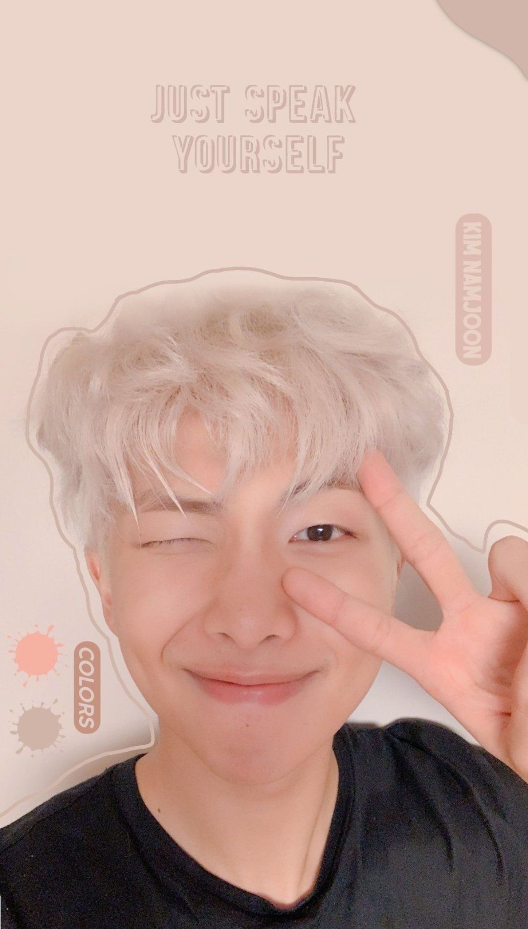 Kim Namjoon Wallpaper iPhone 14