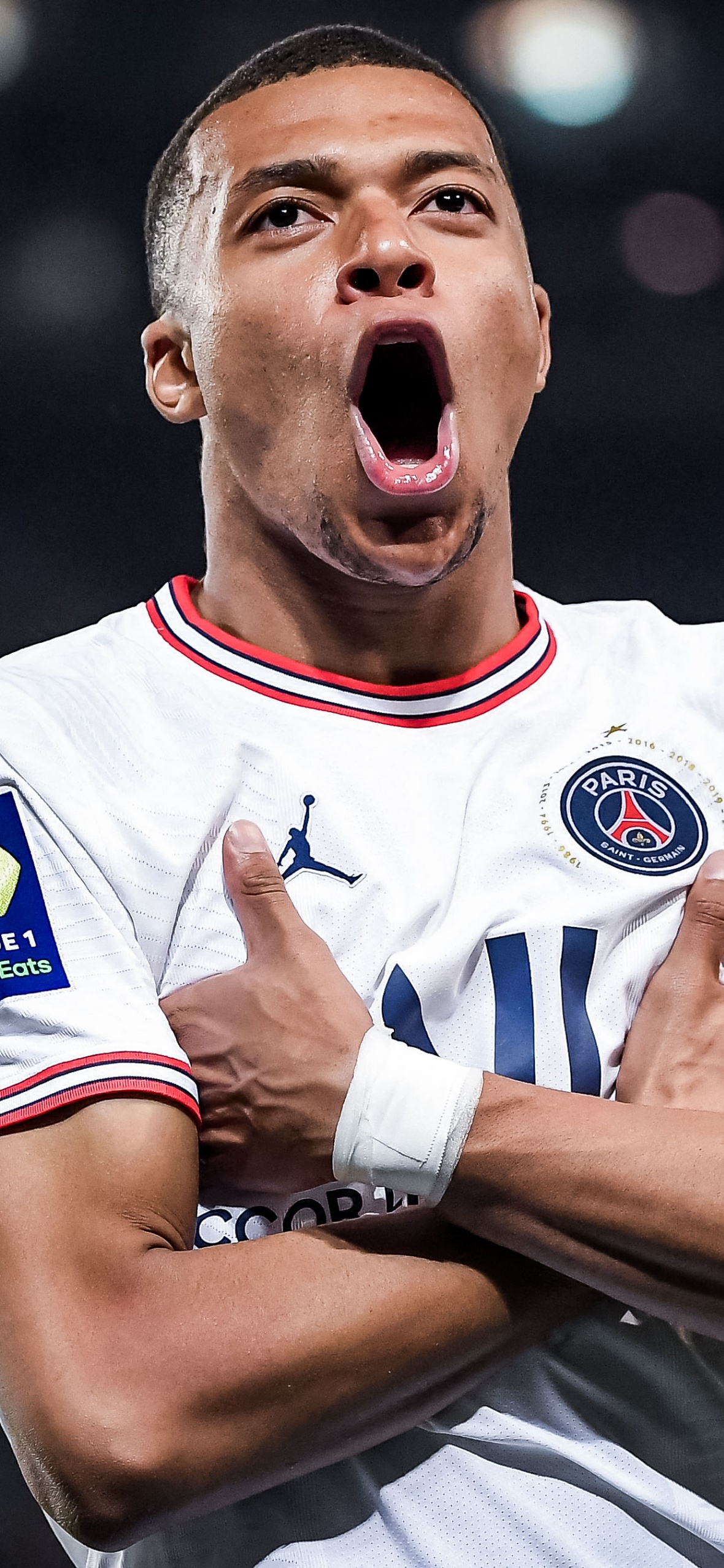 Kylian Mbappe iPhone Lock Screen Wallpaper