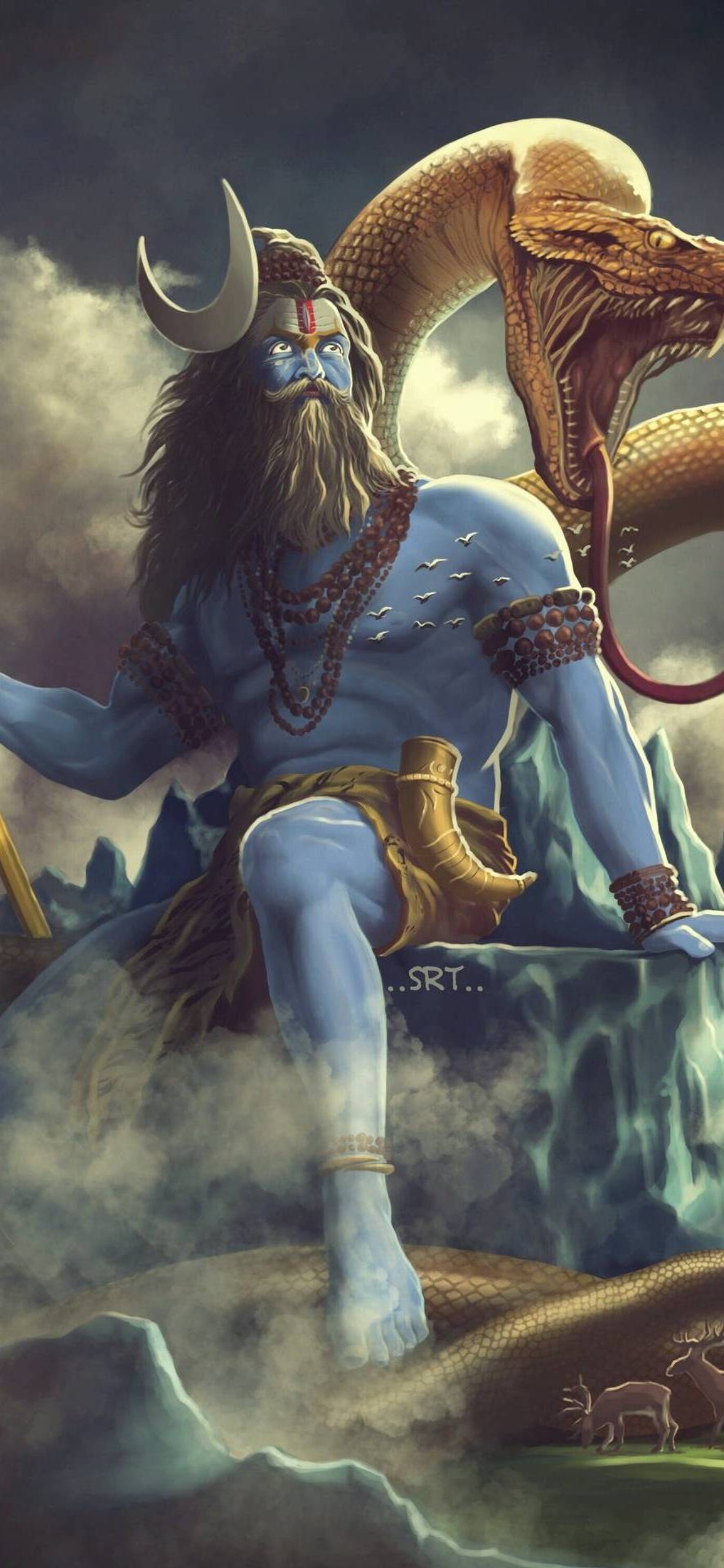 Mahakal iPhone Lock Screen Wallpaper