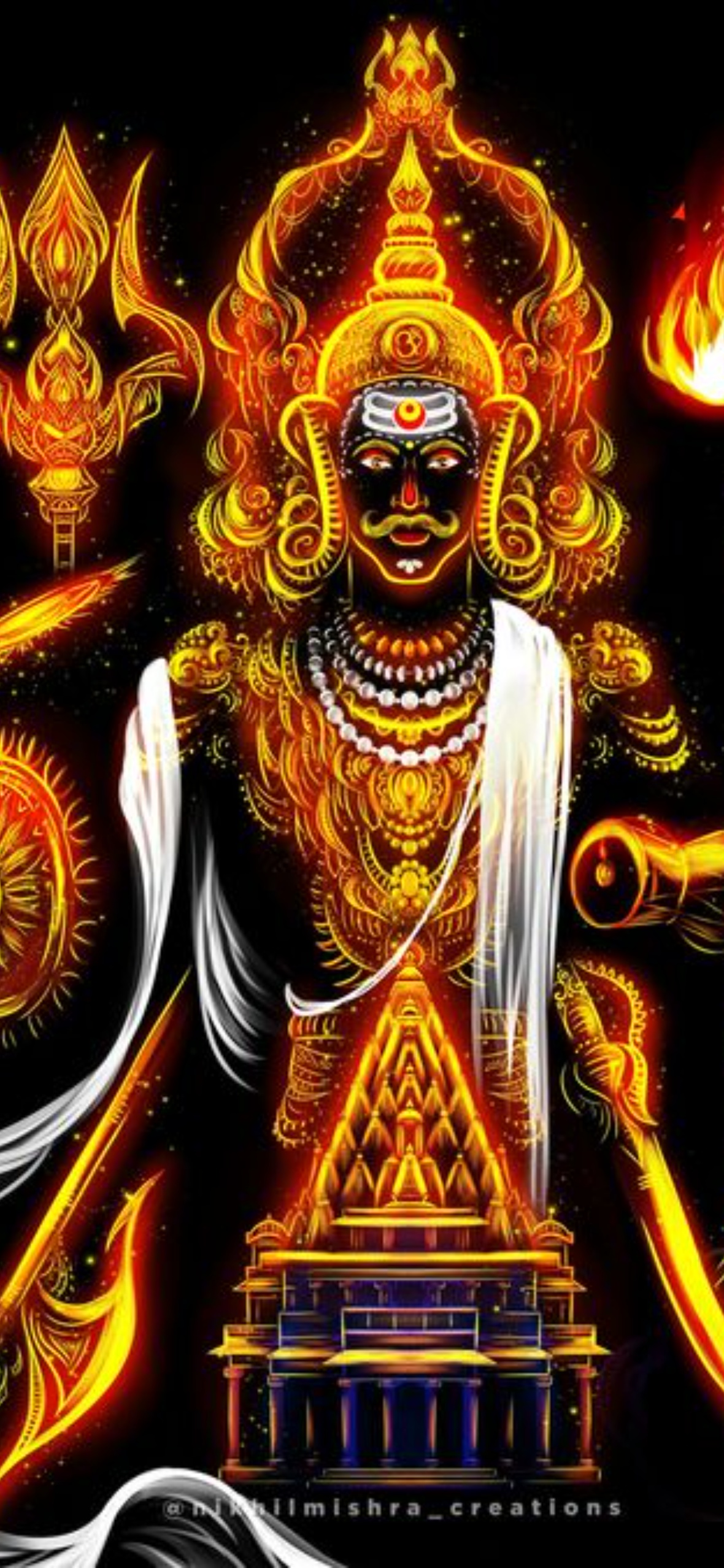 Mahakal iPhone Wallpaper 4k