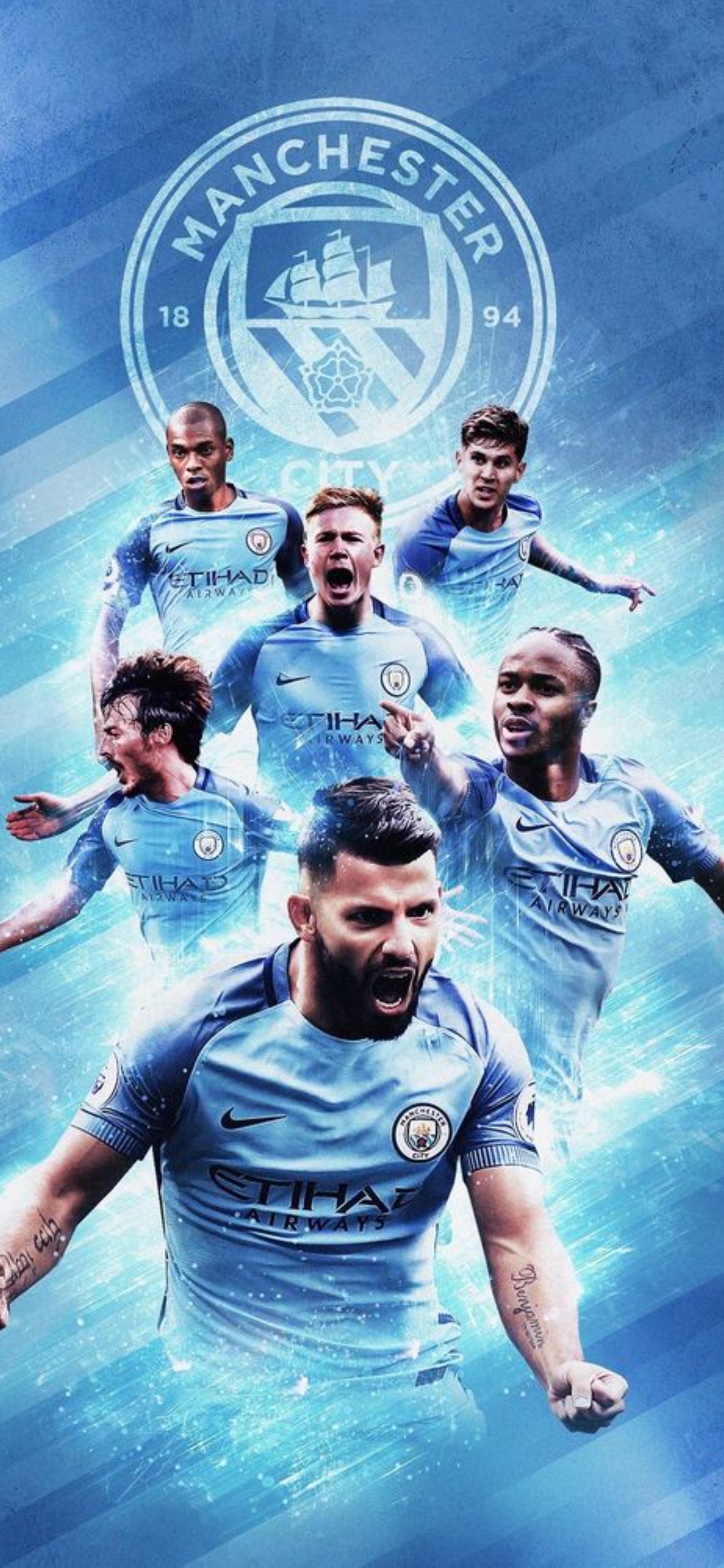 Manchester City FC 8k iPhone Wallpaper