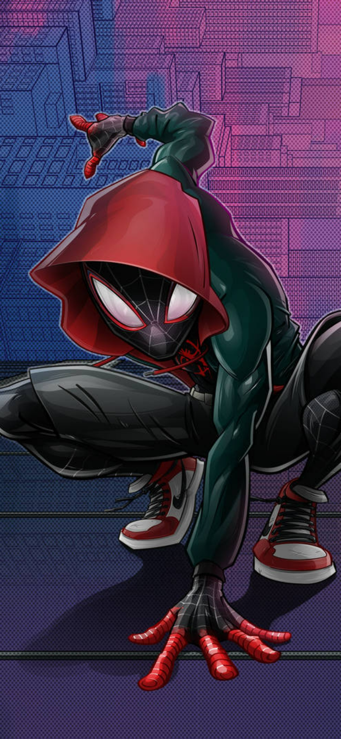Miles Morales Wallpaper For iPhone