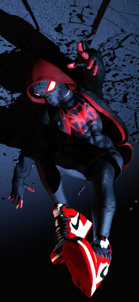 Miles Morales iPhone Wallpaper