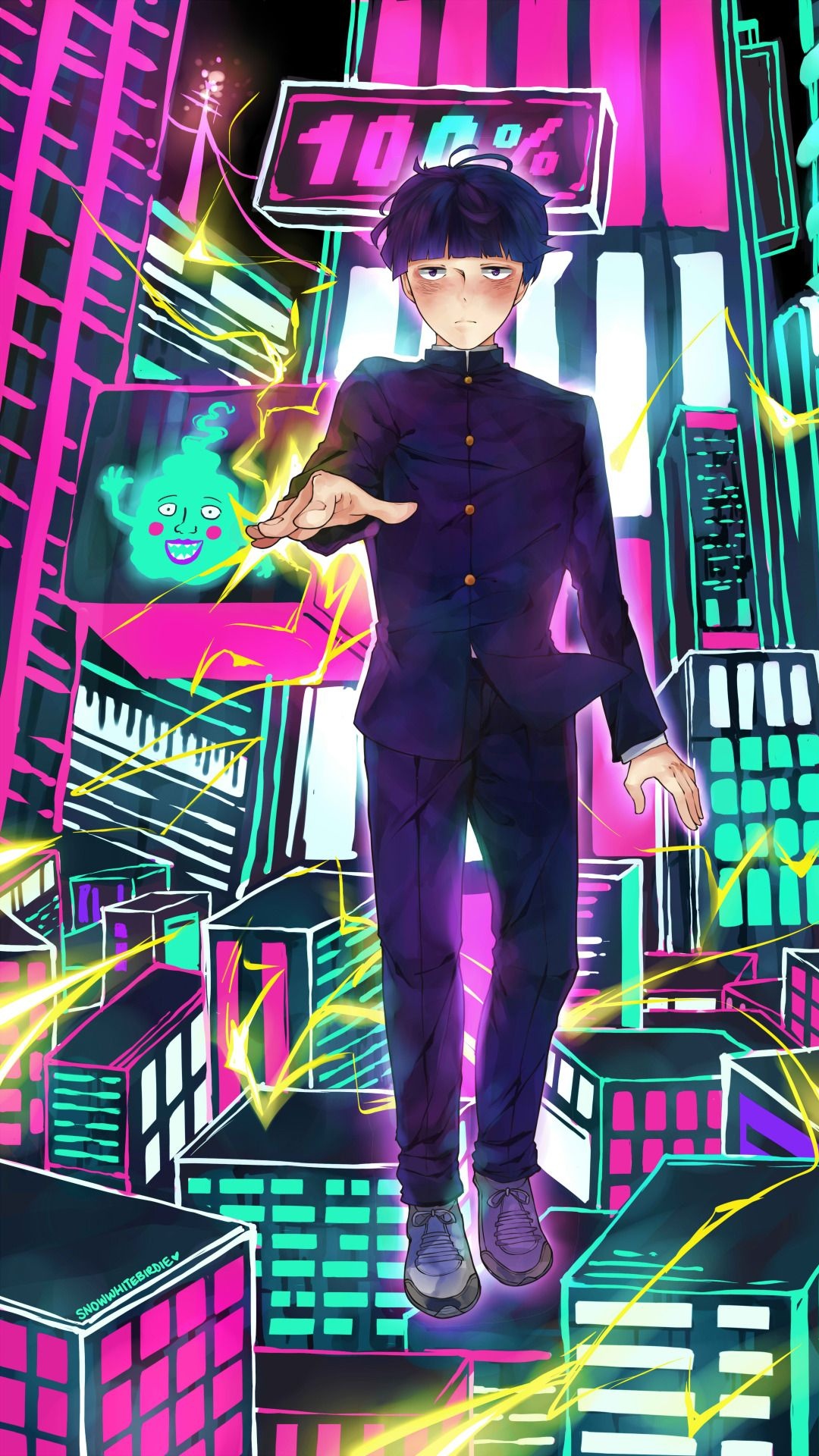 Mob Psycho Wallpaper iPhone 6