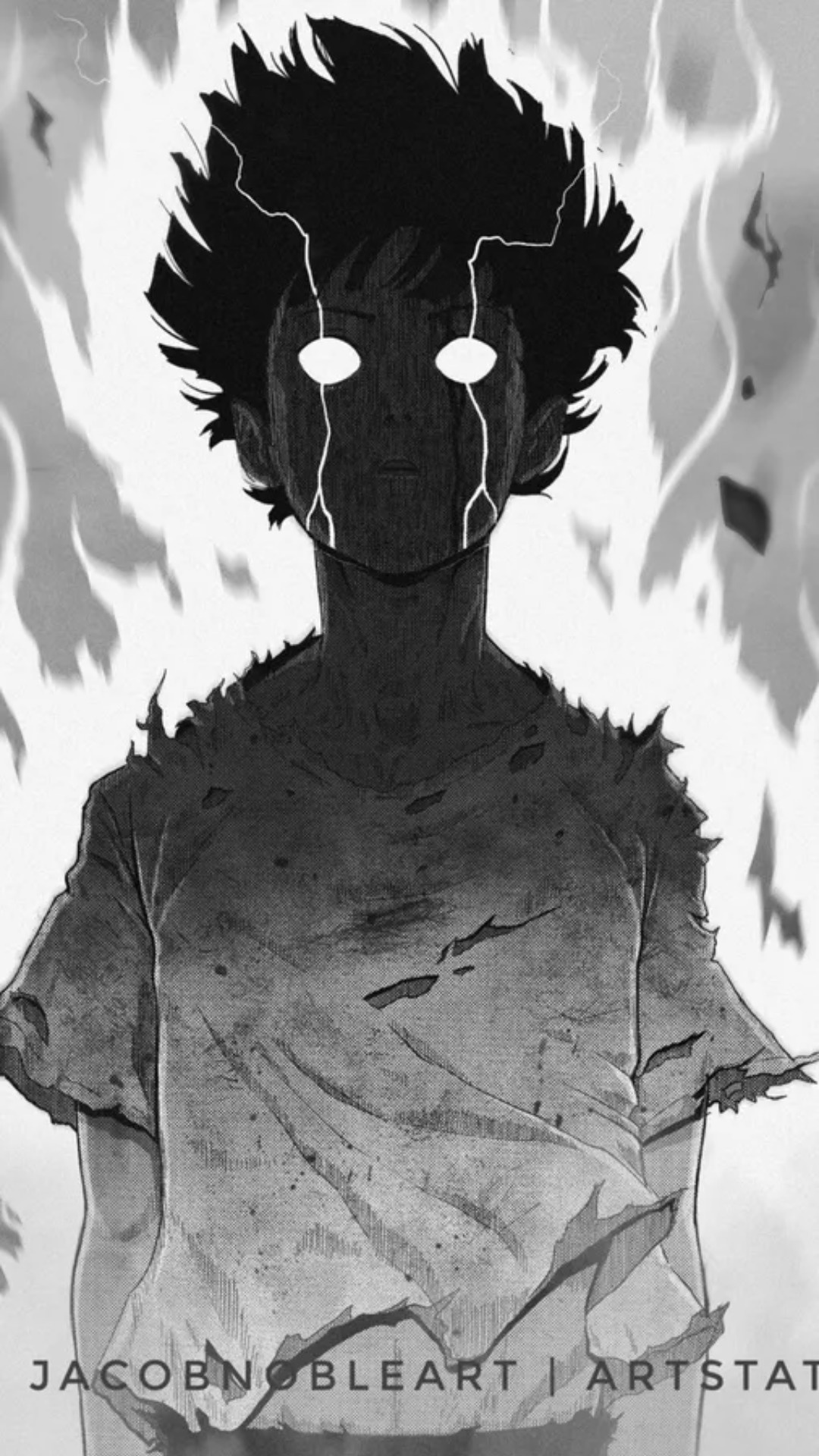 Mob Psycho Wallpaper iPhone