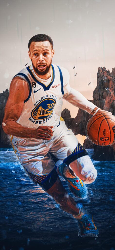 NBA Stephen Curry Wallpaper iPhone 14 Pro