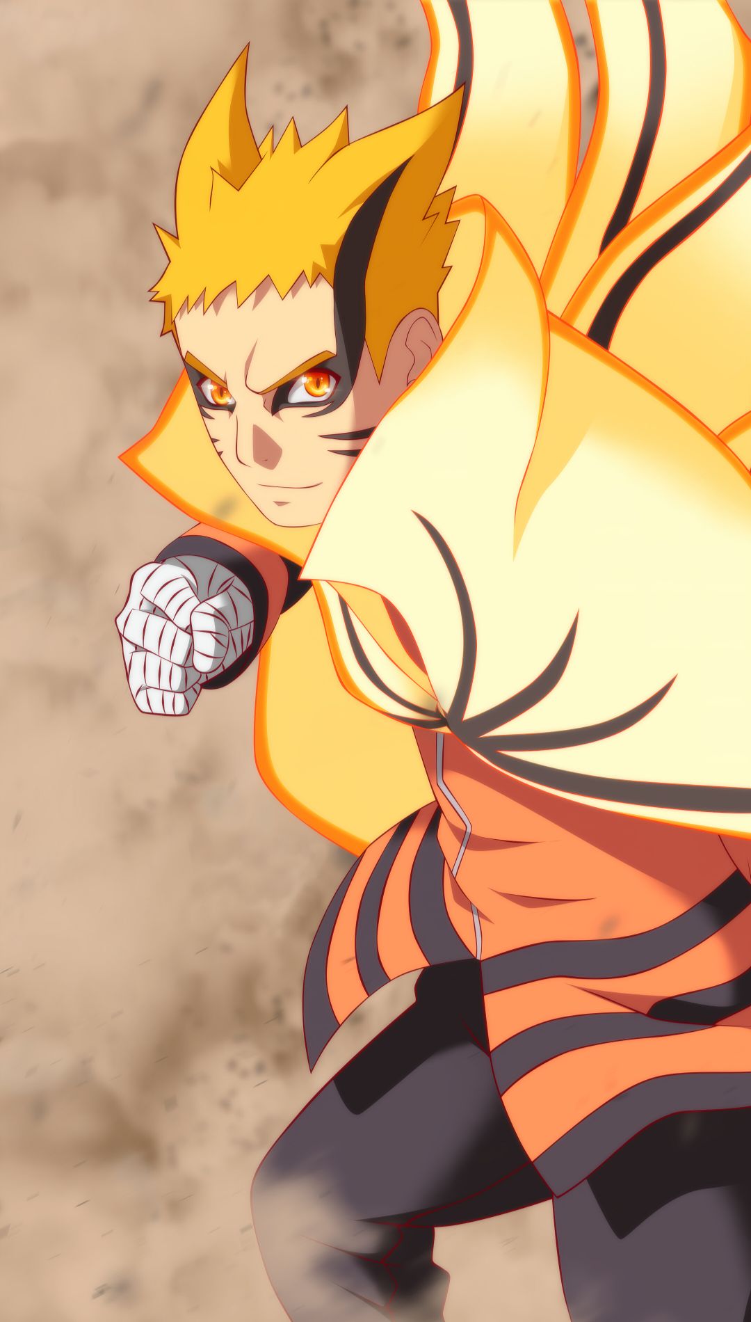 Naruto Baryon Mode Wallpaper iPhone 14 Pro