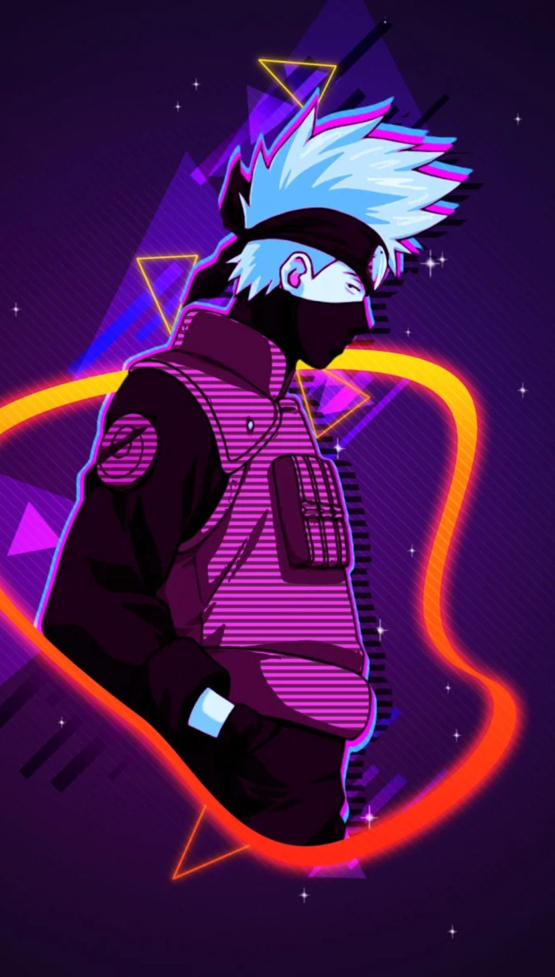 Naruto Neon Wallpaper For iPhone