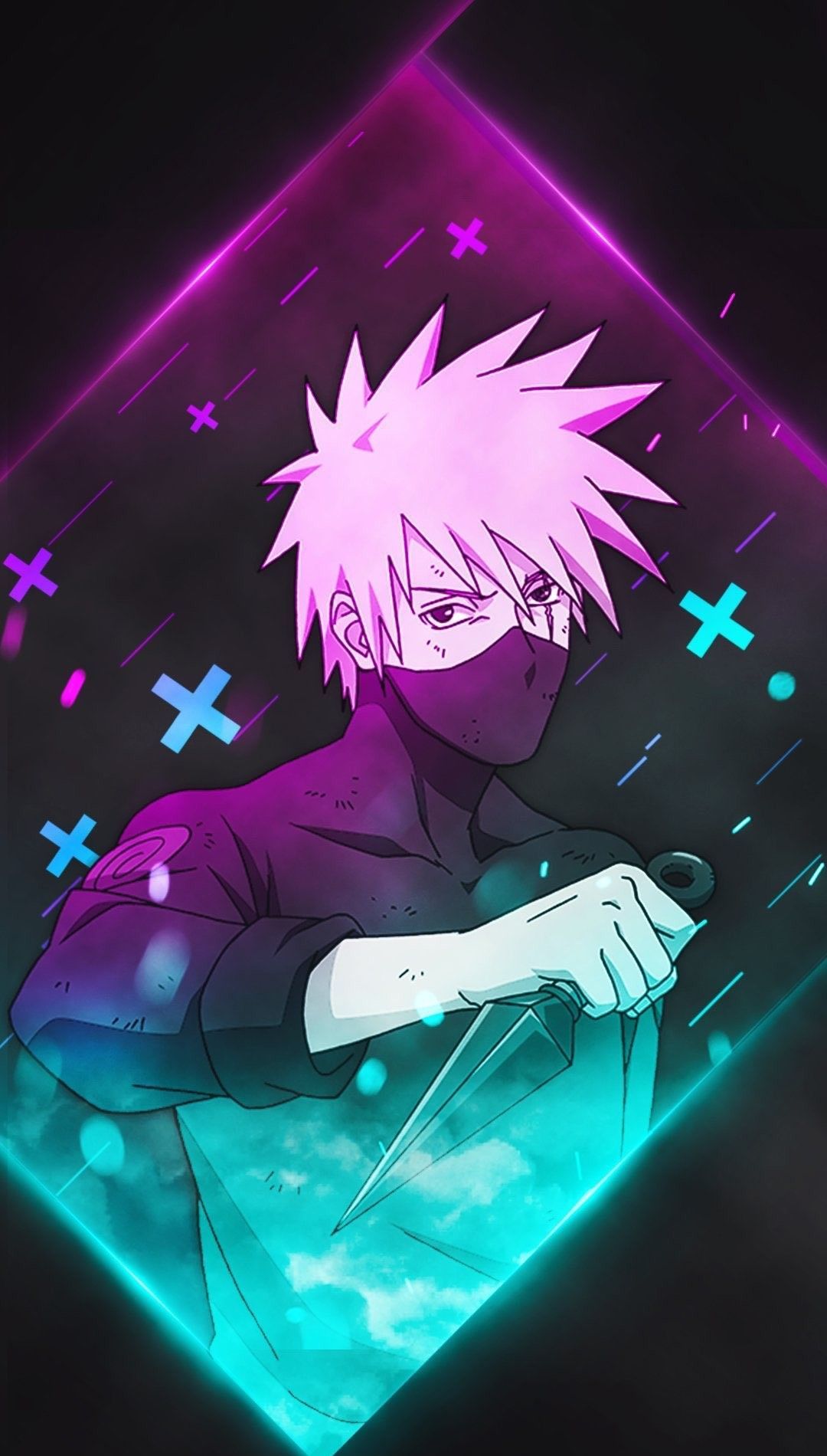 Naruto Neon Wallpaper iPhone 13