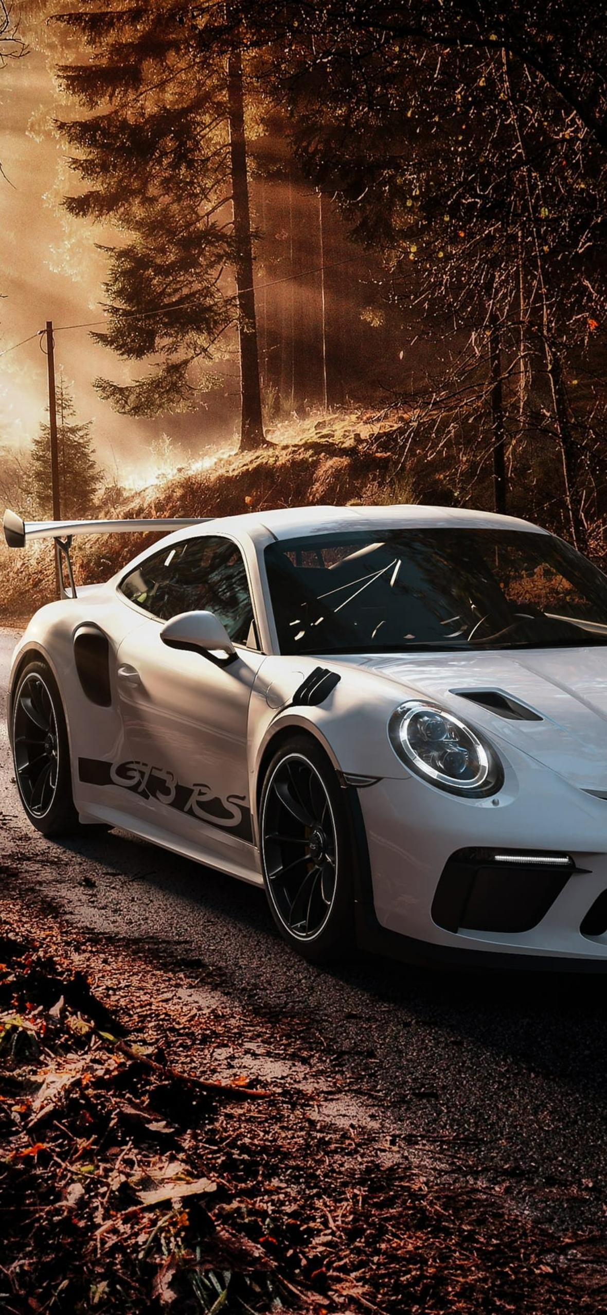 Porsche 911 GT3 iPhone Lock Screen Wallpaper