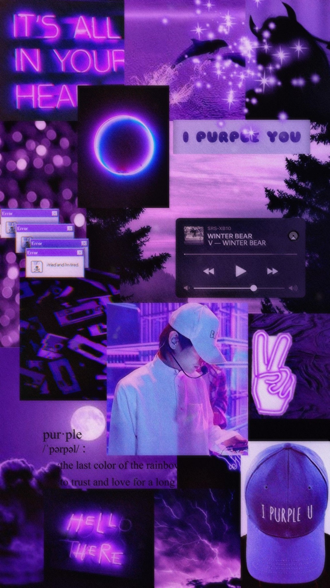 Purple Wallpaper iPhone