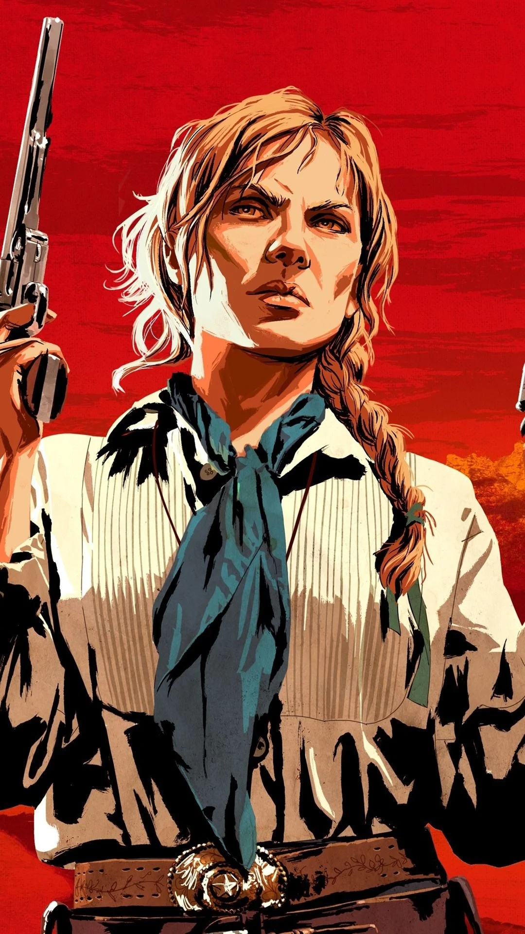 Red Dead 4k iPhone Wallpaper