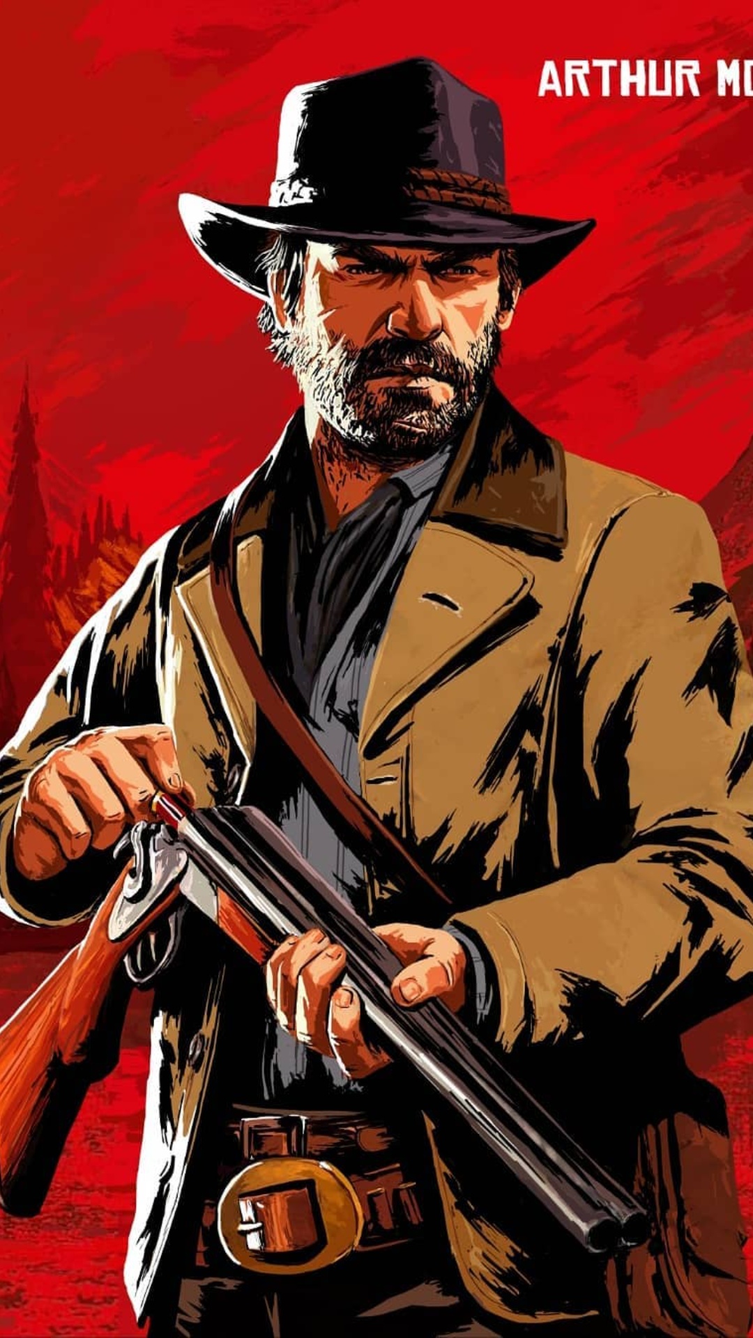 Red Dead HD iPhone Wallpaper