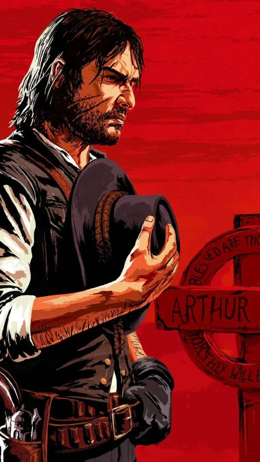 Red Dead iPhone Lock Screen Wallpaper