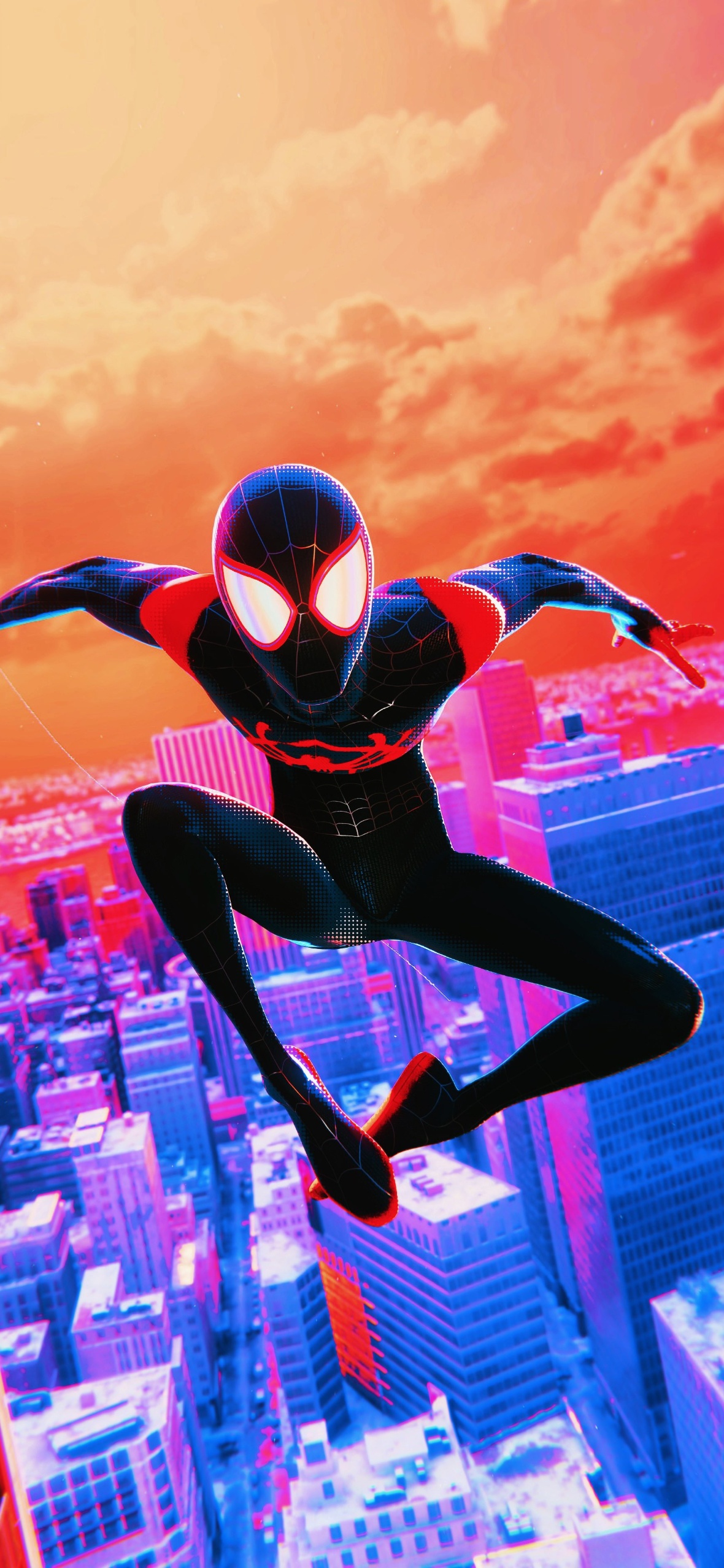 Spider Man Miles Morales Wallpaper iPhone 14 Pro