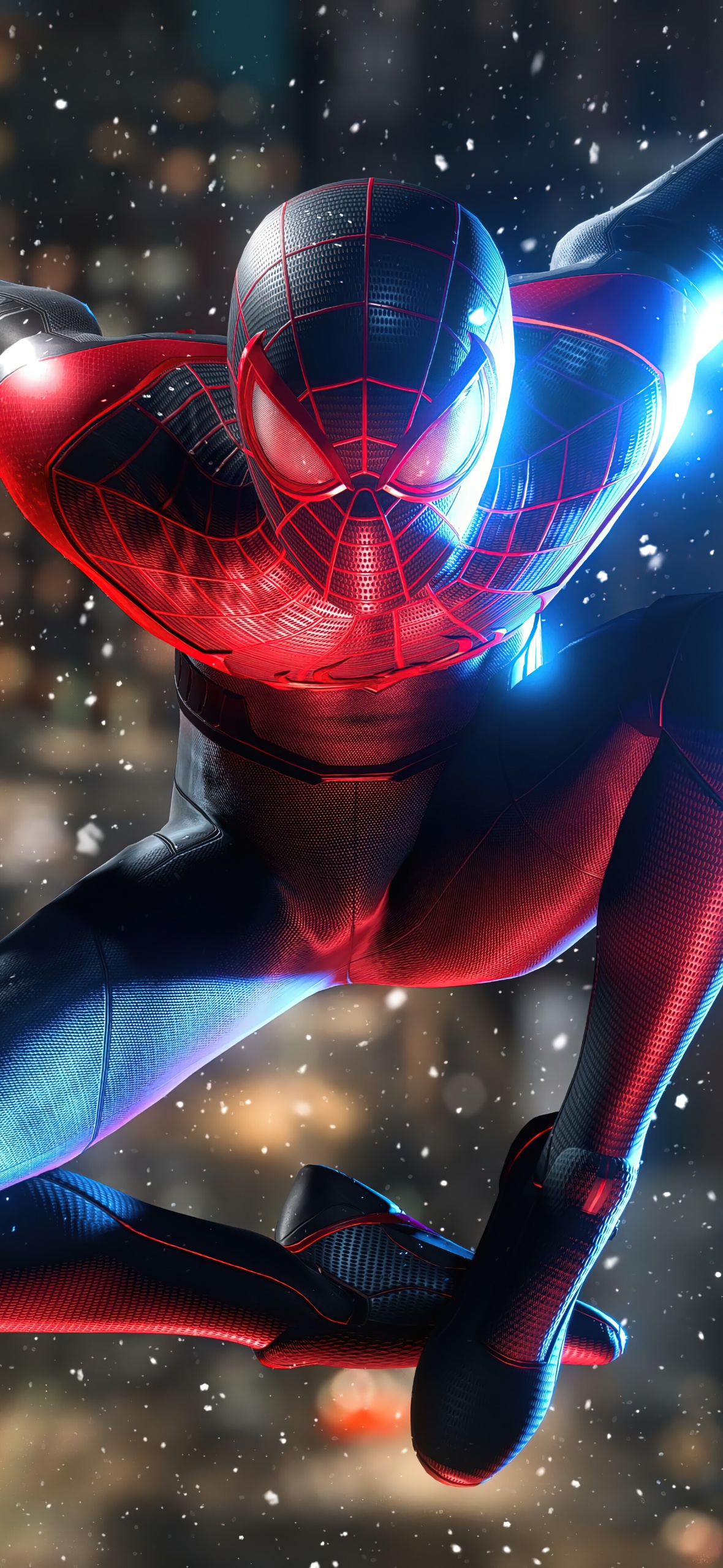 Spider Man Miles Morales Wallpaper iPhone 7