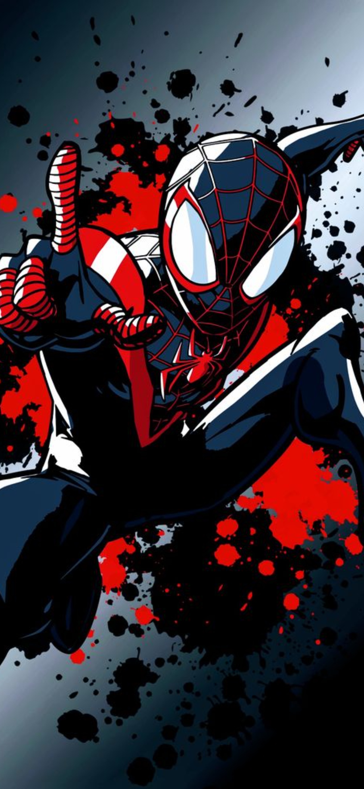 Spider Man Miles Morales iPhone Wallpaper