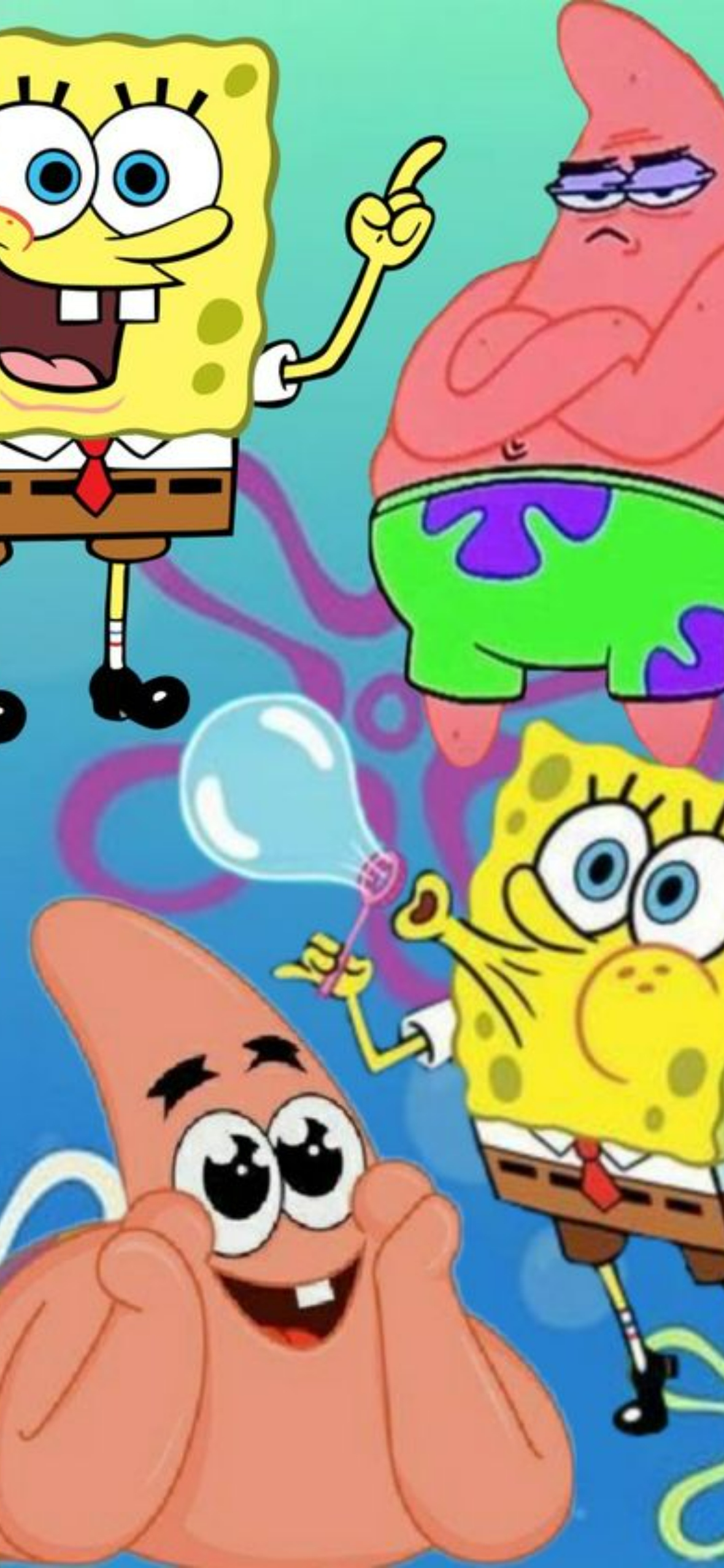 Spongebob Squarepants Wallpaper iPhone X