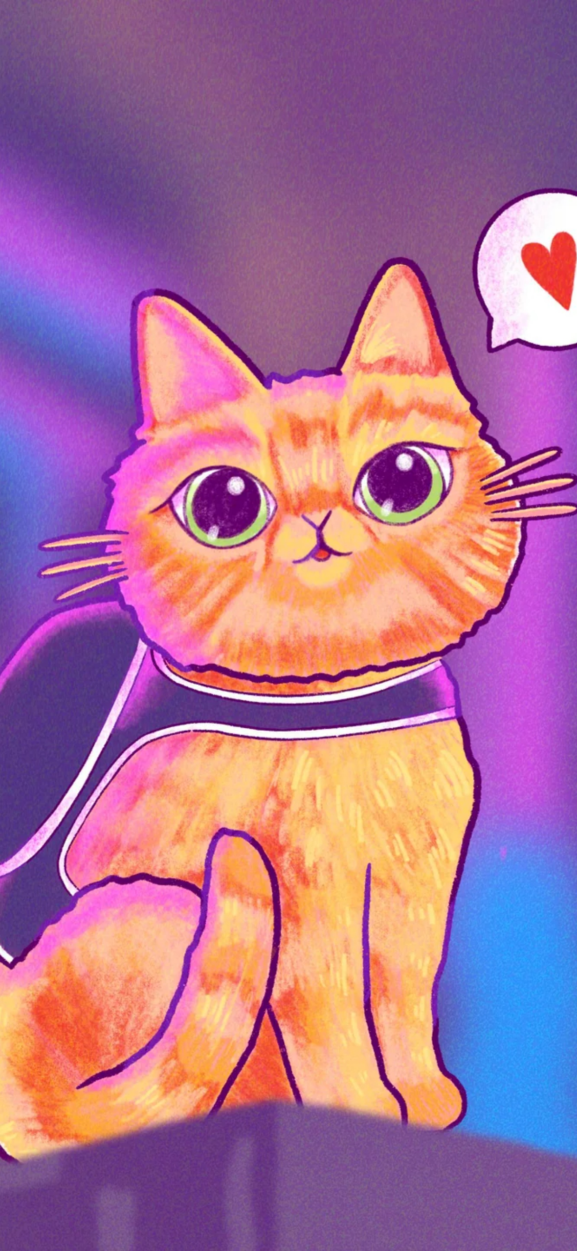 Stray Cat Game Wallpaper iPhone 8