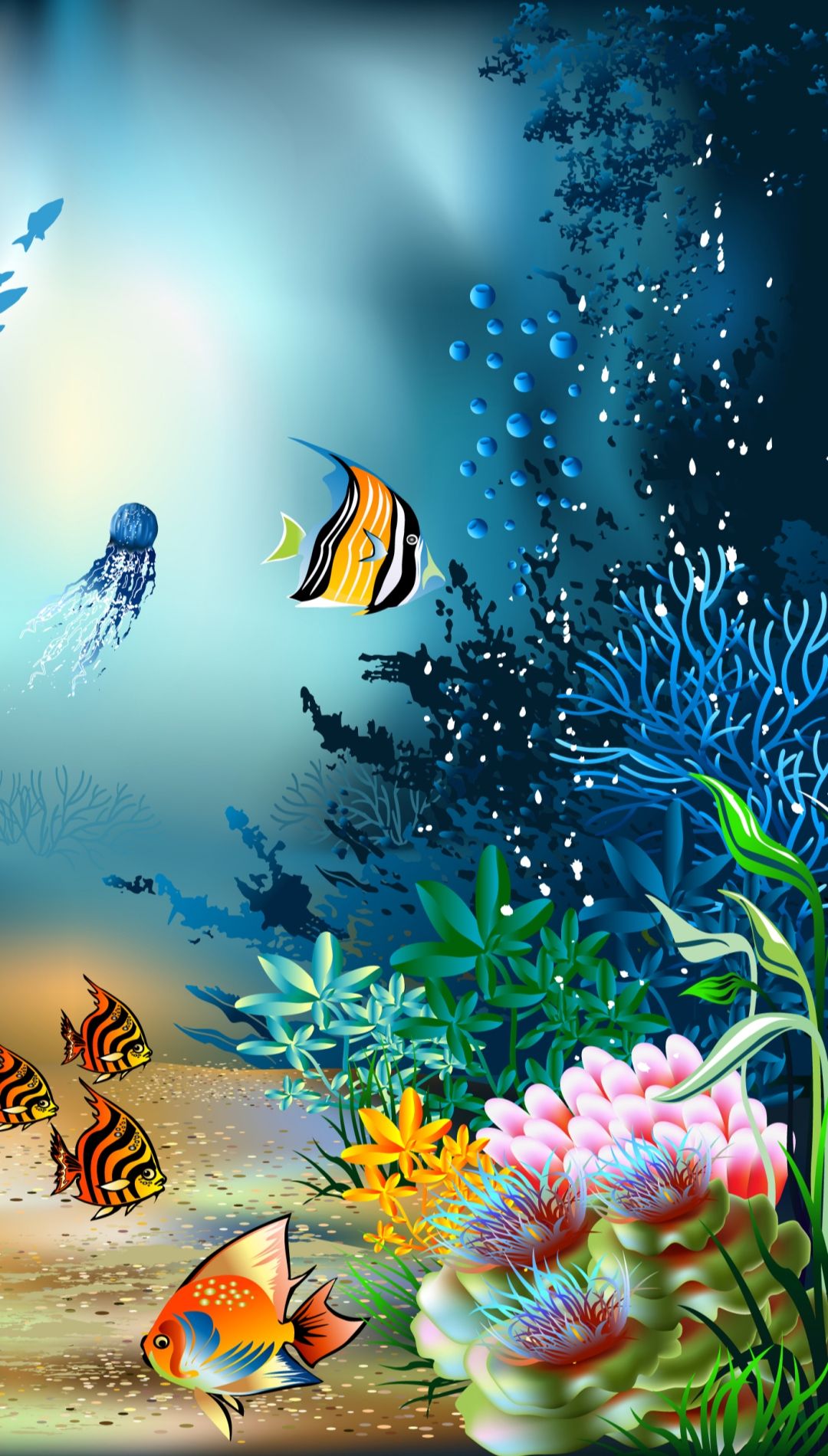 underwater wallpaper iphone