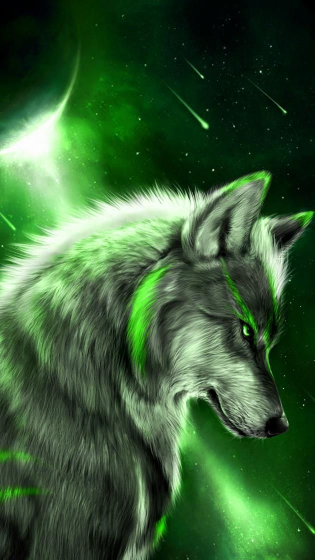 Wolf HD iPhone Wallpaper 1