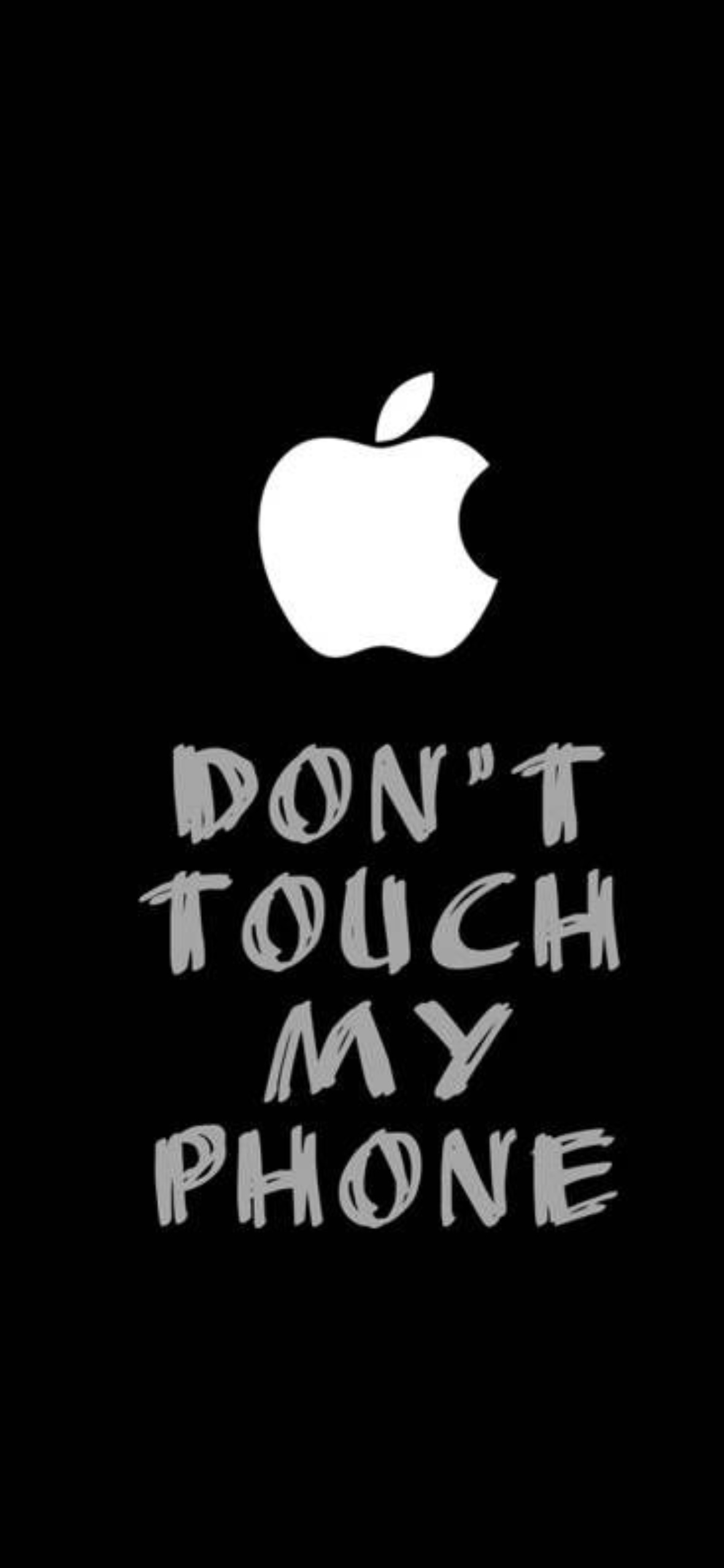iPhone Wallpaper Dont Touch My Phone