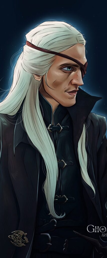 Aemond Targaryen iPhone Home Screen Wallpaper