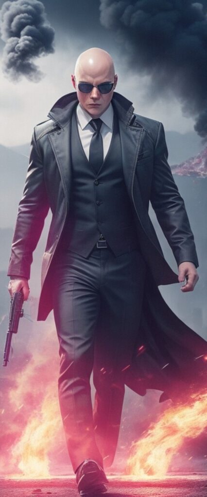 Agent 47 Wallpaper For iPhone 12