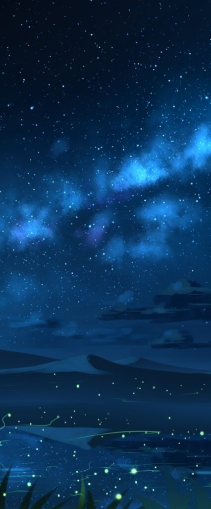 Anime Landscape Wallpaper For iPhone 15