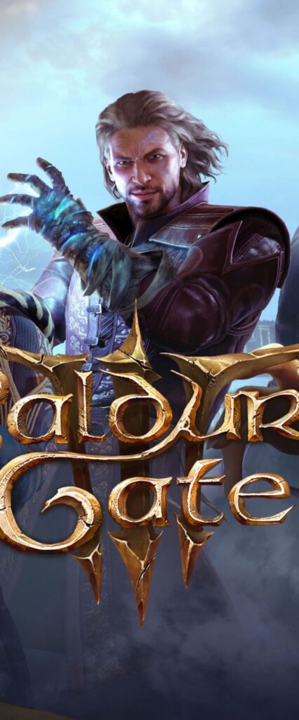 Baldur's Gate 3 iPhone Lock Screen Wallpaper