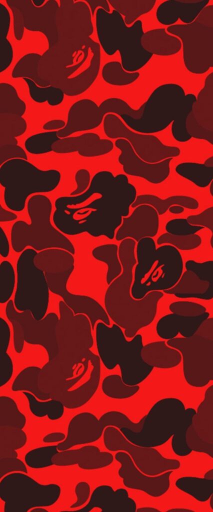 Bape Camo Wallpaper For iPhone X