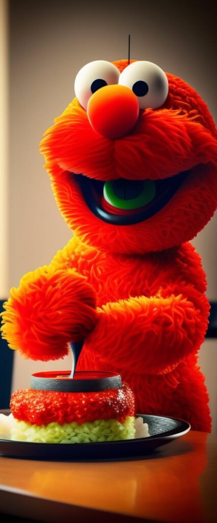 Elmo iPhone Wallpaper 4k