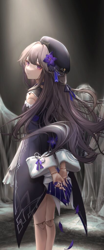 Herta Honkai Star Rail iPhone Lock Screen Wallpaper