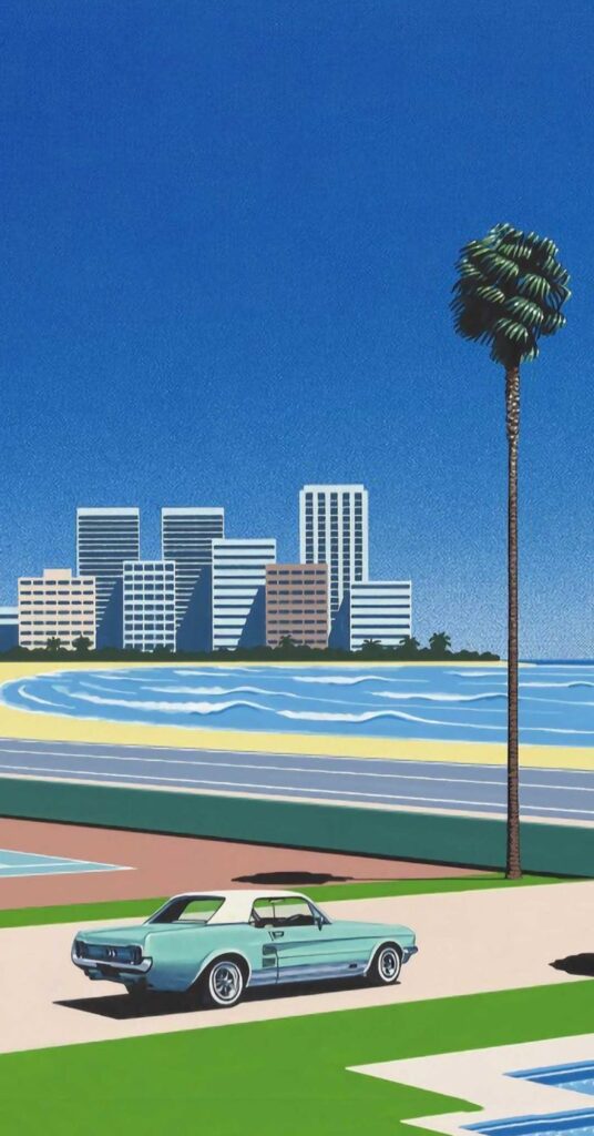 Hiroshi Nagai Wallpaper For iPhone XR