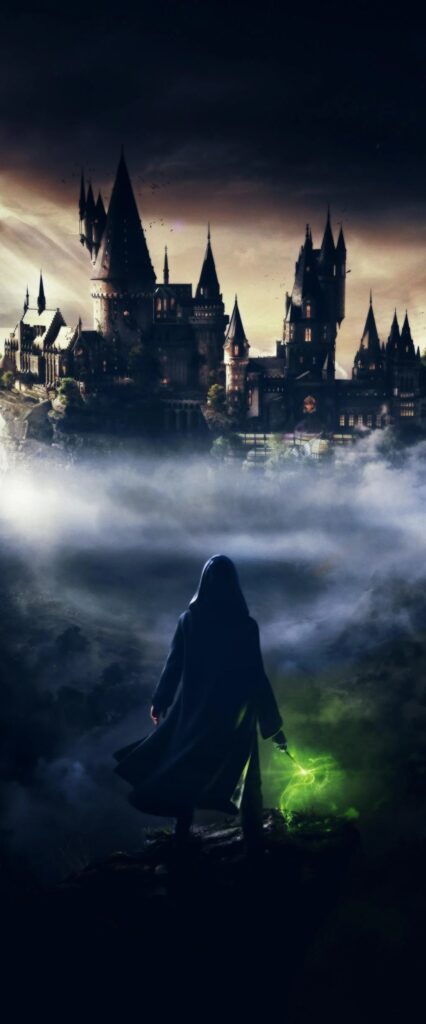 Hogwarts Legacy iPhone Lock Screen Wallpaper