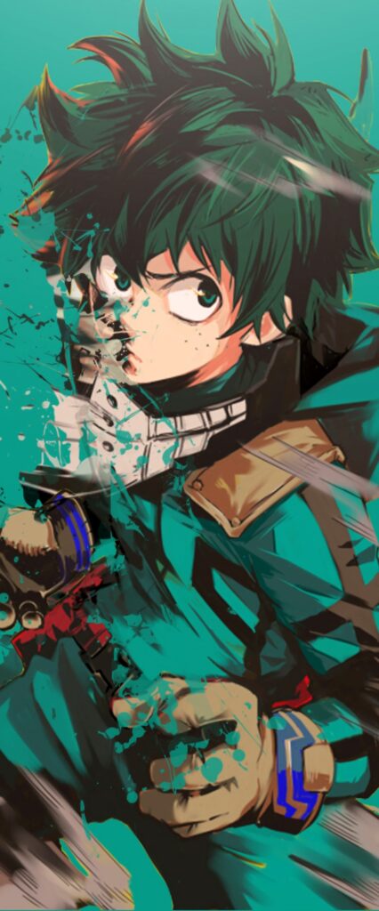 Izuku Midoriya Wallpaper For iPhone 14 Pro